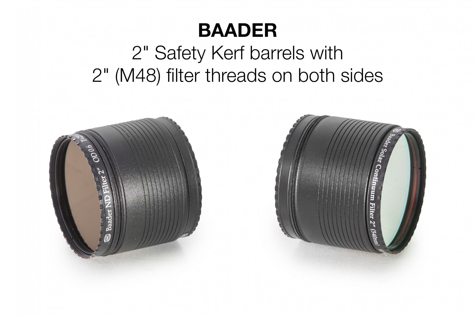 Baader 2" Safety Kerf Nosepiece with 2" Filter Thread Baader