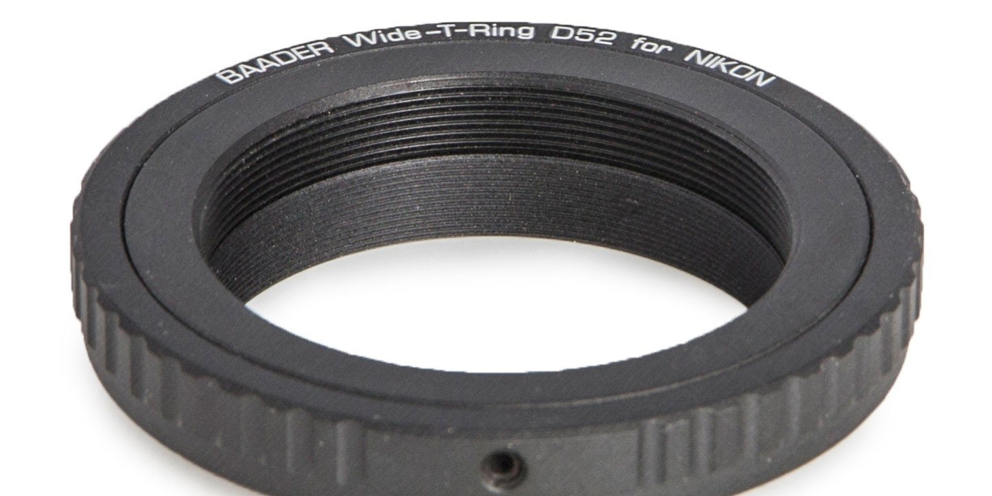 Baader Wide-T-Ring Nikon with D52i to T-2 and S52