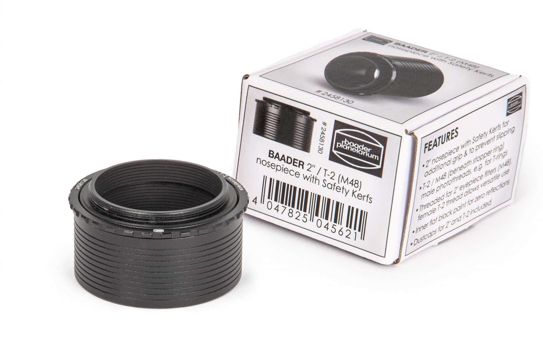 Baader 2" / T2 and M48 Nosepiece with Safety Kerfs Baader UK